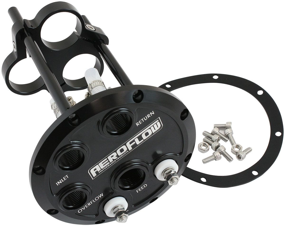 Aeroflow LOW PROFILE TRIPLE PUMP HANGER AF64-4056BLK SR