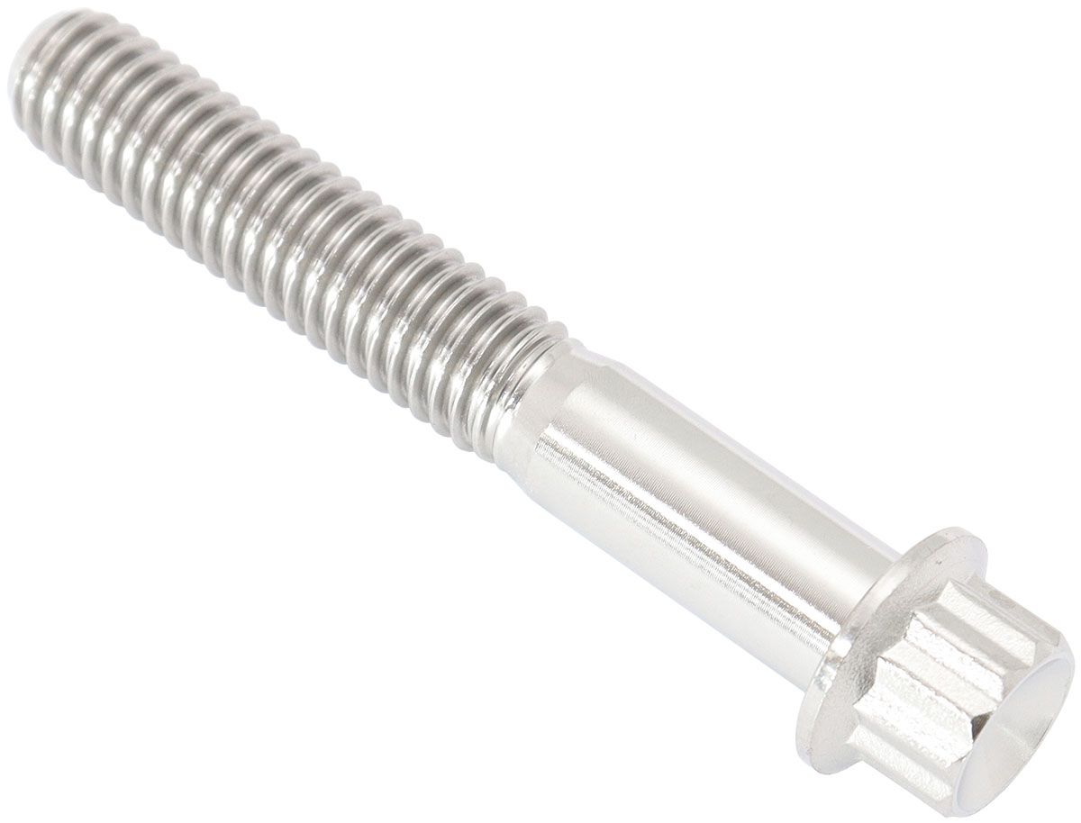 Aeroflow M6x1.00 TITANIUM BOLT 40mm UHL SR