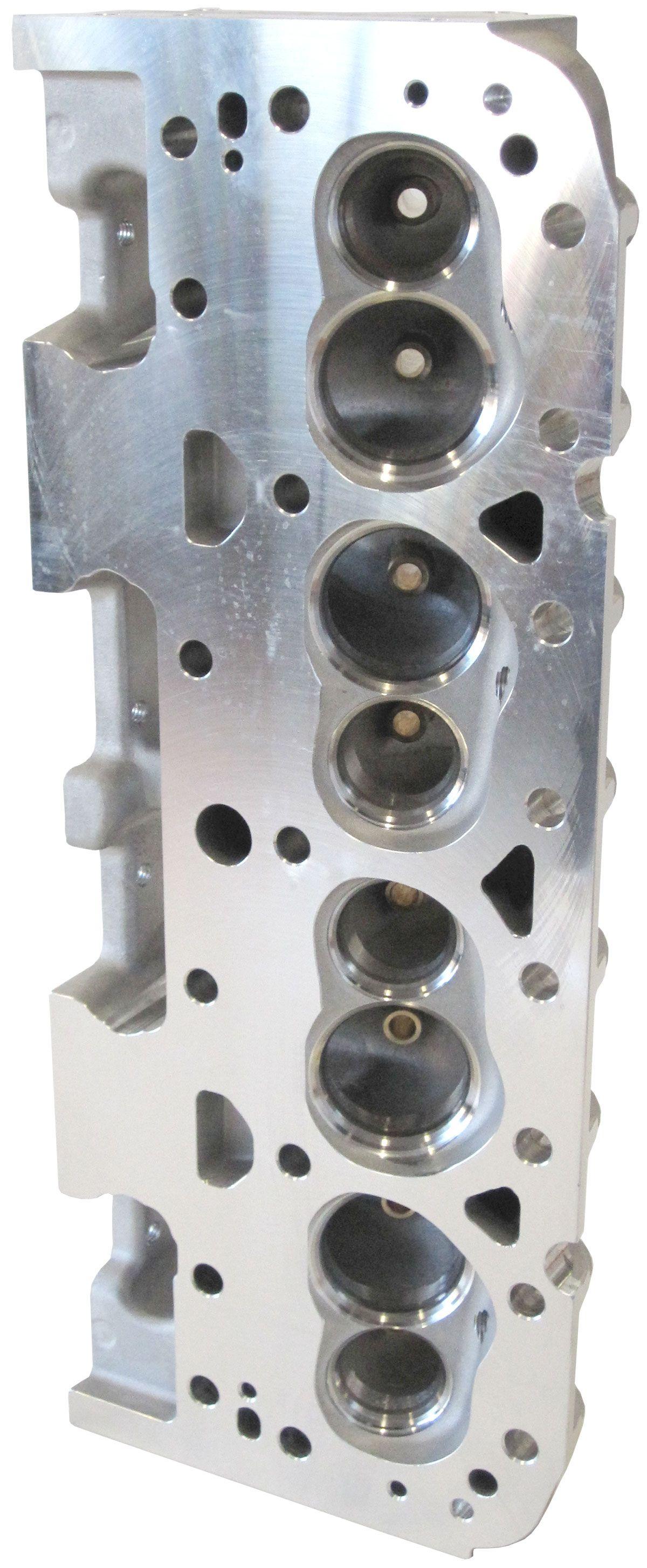 Aeroflow Performance 2.00" x 1.20" Intake Port, 1.42" x 1.53" Exhaust Port Aeroflow Bare Small Block Chev 327-350-400 186cc Aluminium Cylinder Heads with 67cc Chamb SR