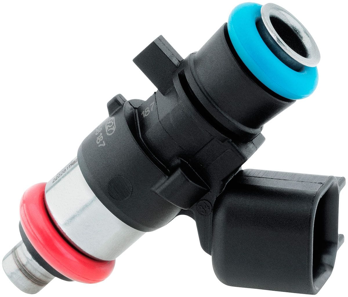 Aeroflow Performance 495 cc/min (44 lb/hr) @ 3 bar (43.5 psi) Aeroflow Bosch Motorsport 495cc EV14 Short USCAR Fuel Injector AF49-1900 SR