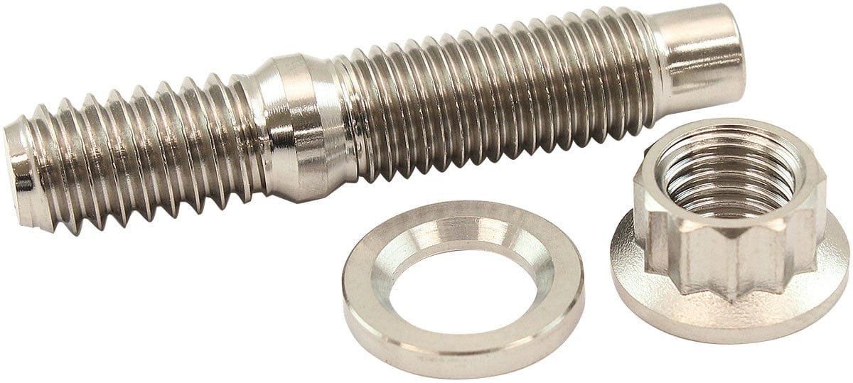 Aeroflow Performance 5/16" TITANIUM STUD WASHER NUT (AF55-3003) SR