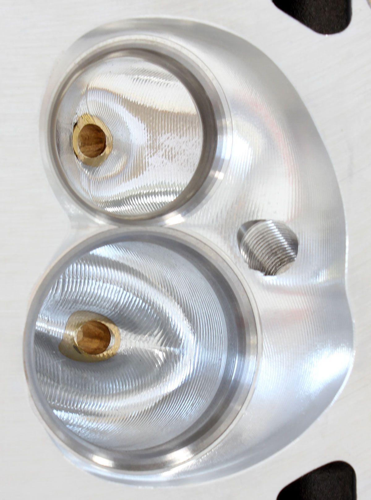 Aeroflow Performance Aeroflow AF95-0348 Bare Small Block Ford Windsor 289-351 185cc CNC Ported Aluminium Cylinder Heads with 58cc Chamber (Pair) 
2.10" x 1.25" Intake Port, 1.35" x 1.35" Exhaust Port SR