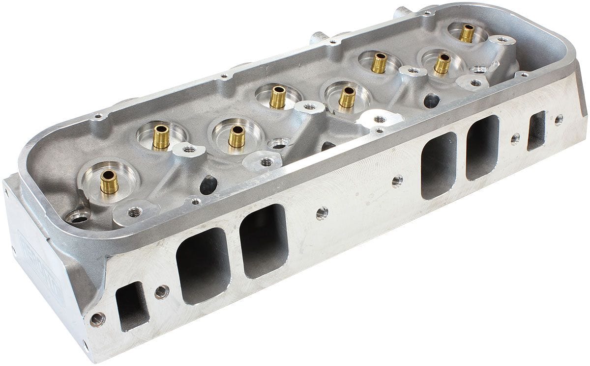 Aeroflow Performance Aeroflow AF95-0427 Bare Big Block Chev 396-454 320cc Aluminium Cylinder Heads with 120cc Chamber (Pair) 
2.45" x 1.75" Intake Port, 1.75" x 2.00" Exhaust Port SR
