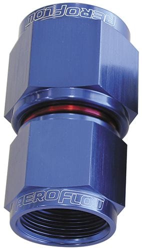 Aeroflow Performance Aeroflow Fittings 10-12AN / Red/Blue Female Swivel Coupler Reducers AF131 SR