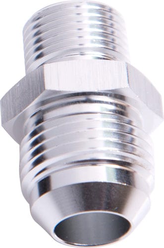 Aeroflow Performance Aeroflow Fittings 4AN / M14x1.5 / Silver Metric to Male Flare Adapter M14 x 1.5mm AF732 SR