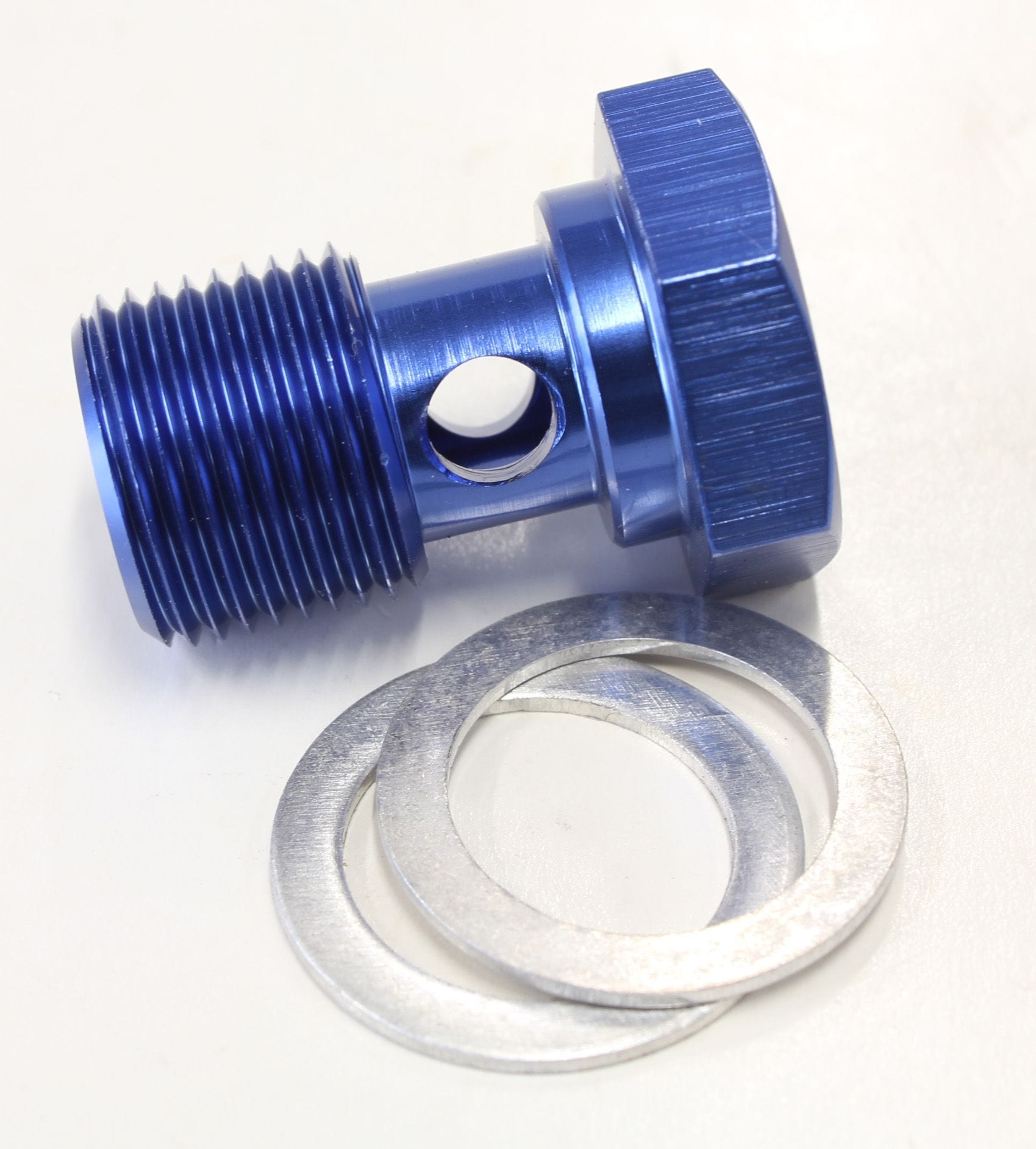 Aeroflow Performance Aeroflow Fittings 5/8 -20 / Blue Alloy Banjo Bolts - Mulitple Sizes SR