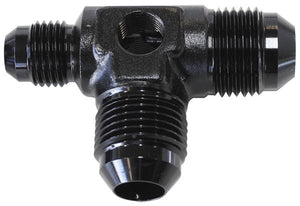 Flare AN Tee with 1/8" NPT Ports AF824