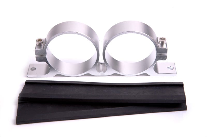 Aeroflow Performance Aeroflow Silver Bosch Dual Fuel Pump Bracket SR
