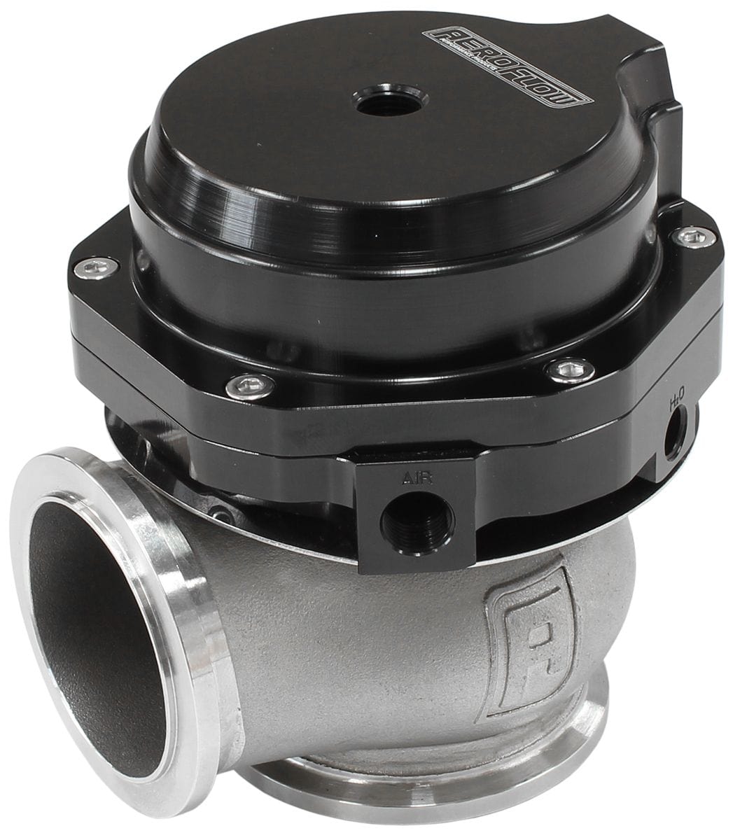 Aeroflow Performance Aeroflow turbo Accessories Black Aeroflow 44mm External Wastegate - Black AF9552-1001 SR