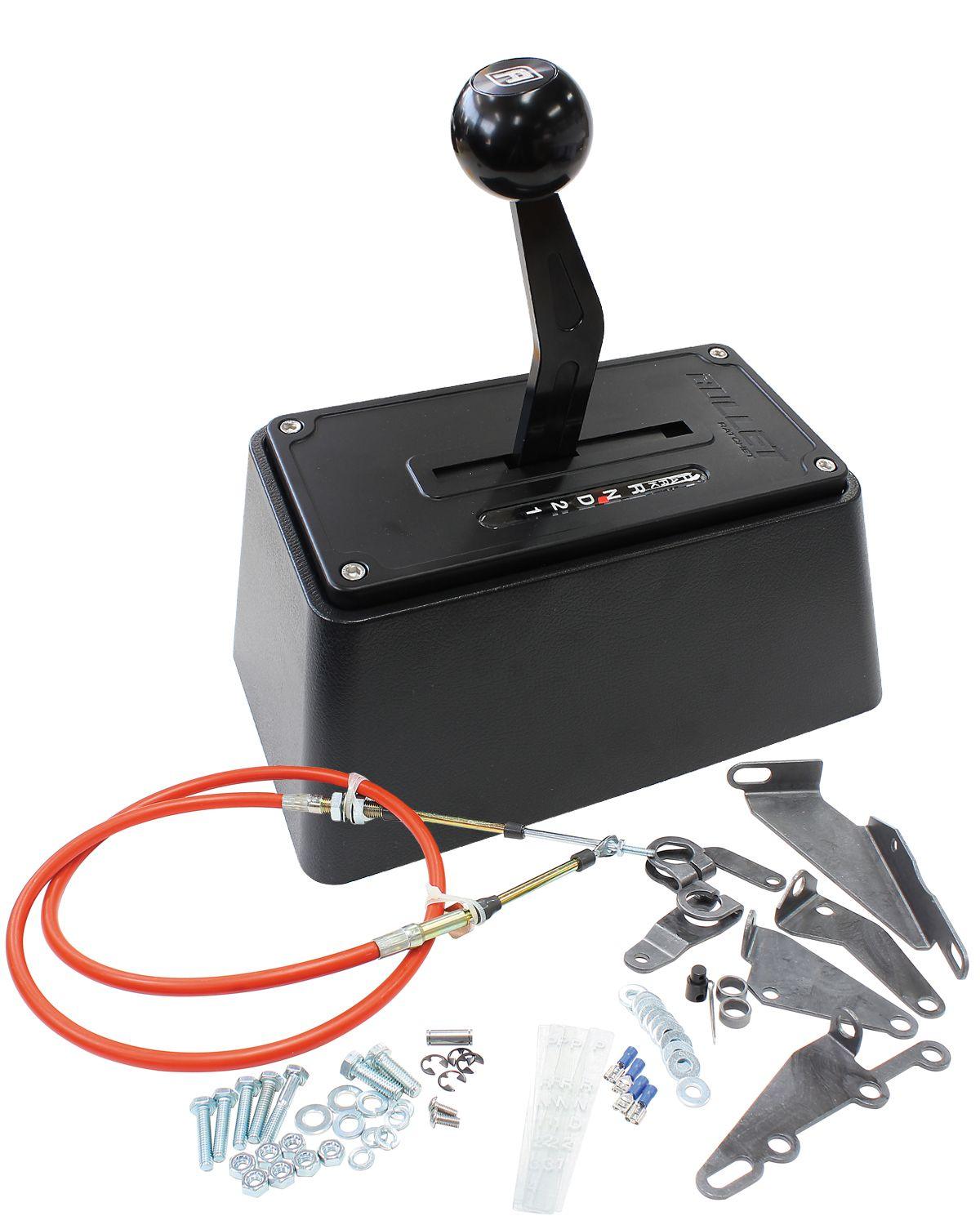 Aeroflow Performance Black Finish Aeroflow Bang Shift BULLET 3 & 4 Speed Ratchet Shifter AF72-9000BLK SR
