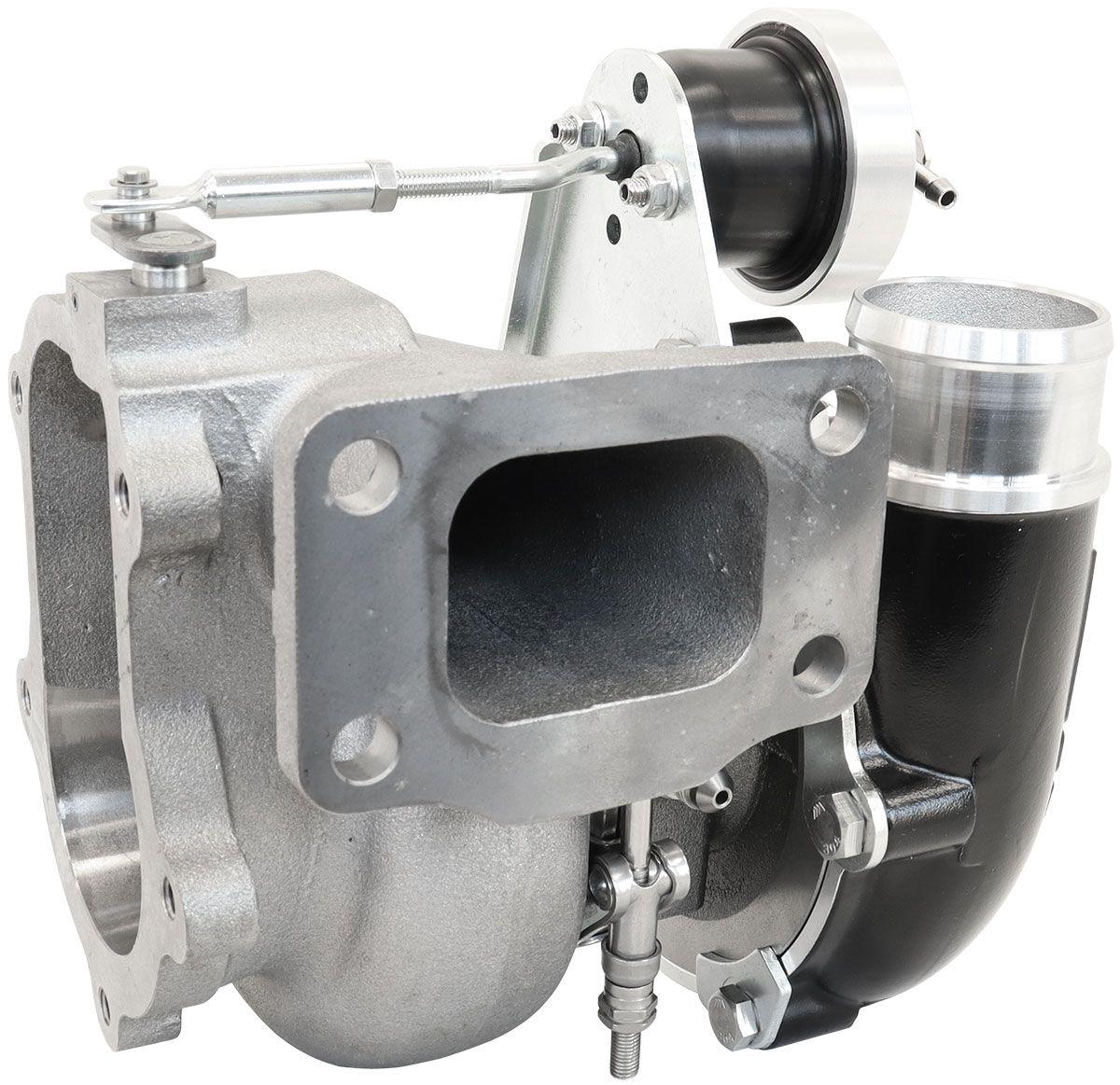 Aeroflow Performance BOOSTED B5455 T3 .83 Internal Wastegate Turbocharger 660HP, Hi Temp Black Finish Aeroflow BOOSTED B5455 T3 .83 Internal Wastegate Turbocharger 660HP, Hi Temp Black Finish SR