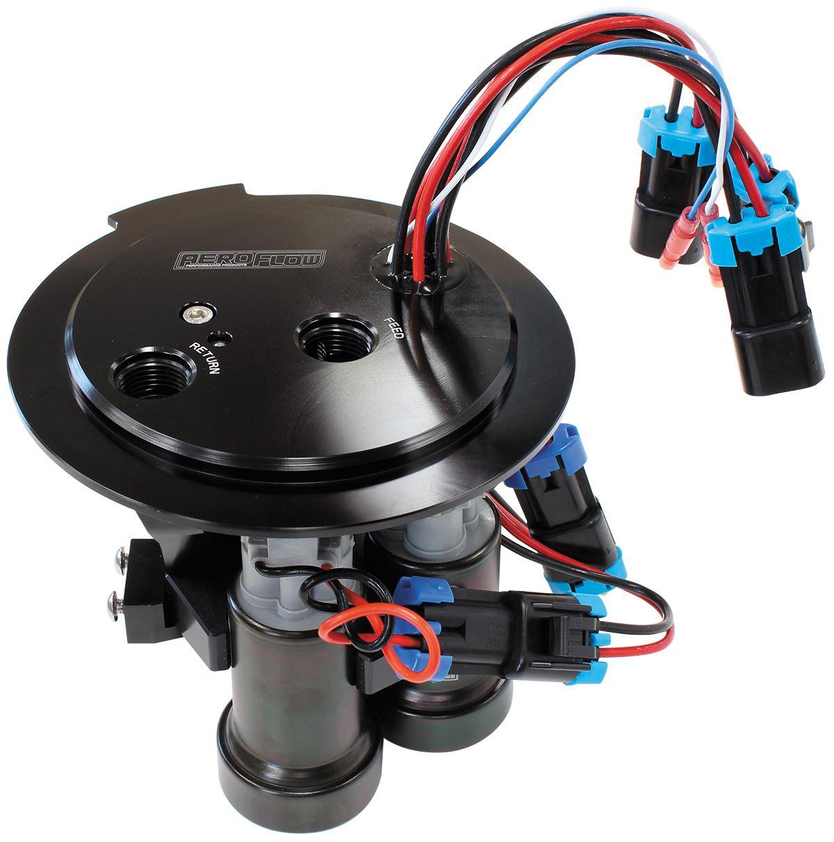 Aeroflow Performance Direct Bolt In Replacement to Support up to 1000HP Aeroflow Holden Commodore VE-VF In-Tank Triple Fuel Pump Module AF64-4055 SR