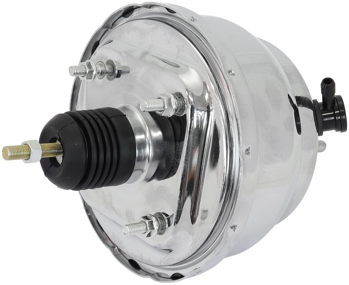 Aeroflow Performance Dual Diaphram CLEARANCE Aeroflow GM 8" Brake Booster Chrome Finish AF300-106C SR