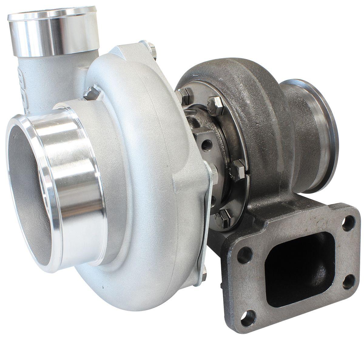 Aeroflow Performance External Wastegate, T3 Inlet Flange, V-Band Exhaust Flange Aeroflow BOOSTED 6662 .82 Turbocharger 900HP, Natural Cast Finish AF8005-3016 SR