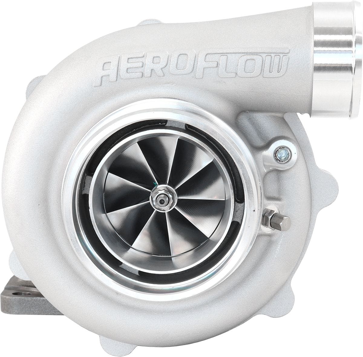 Aeroflow Performance External Wastegate, T3 Inlet Flange, V-Band Exhaust Flange Aeroflow BOOSTED 6862 .82 Turbocharger 1050HP, Natural Cast Finish AF8005-3068 SR