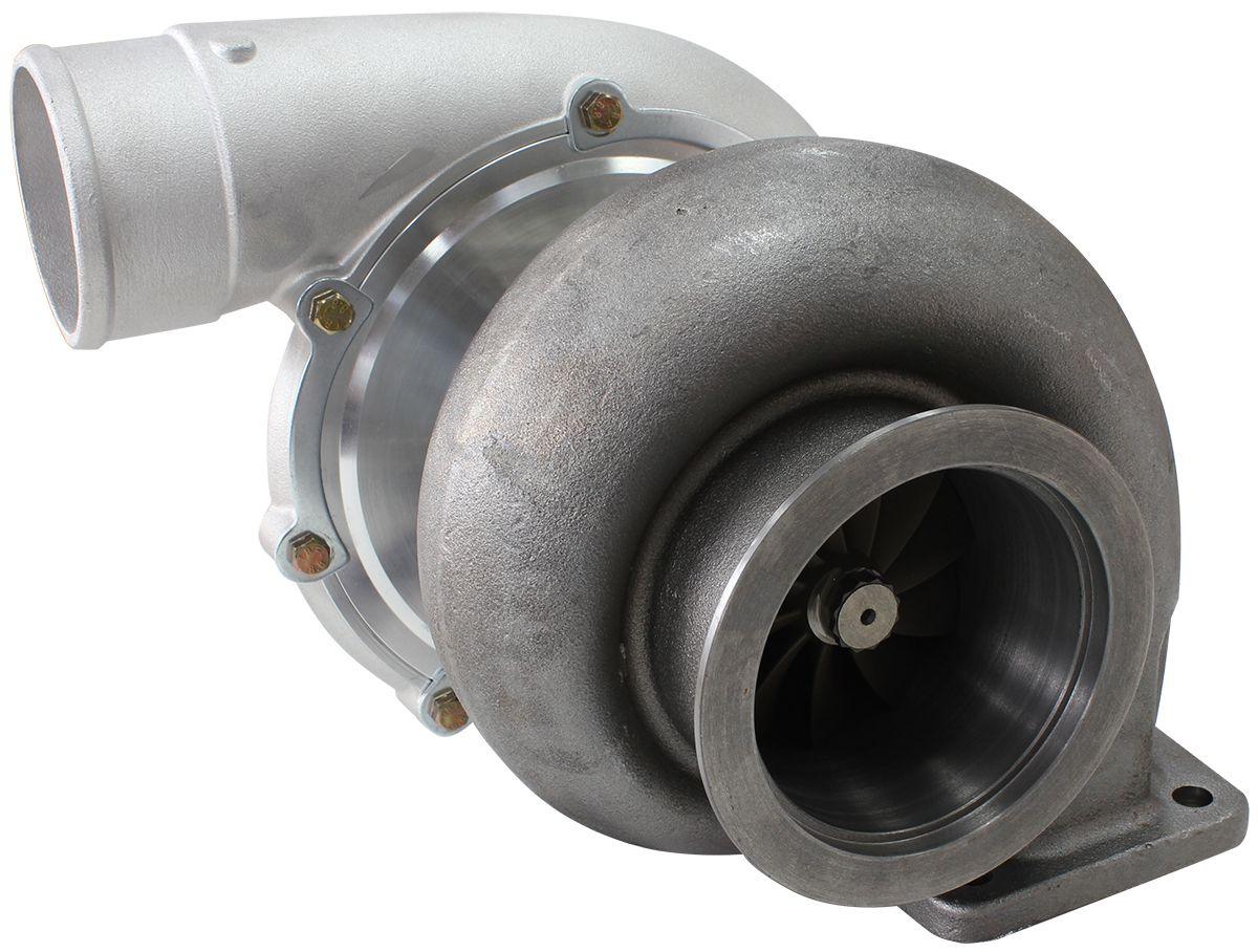 Aeroflow Performance External Wastegate, T4 Twin Entry Inlet Flange, V-Band Exhaust Flange Aeroflow BOOSTED 7885 T4 1.25 Turbocharger 1450HP, Natural Cast Finish AF8006-4020 SR
