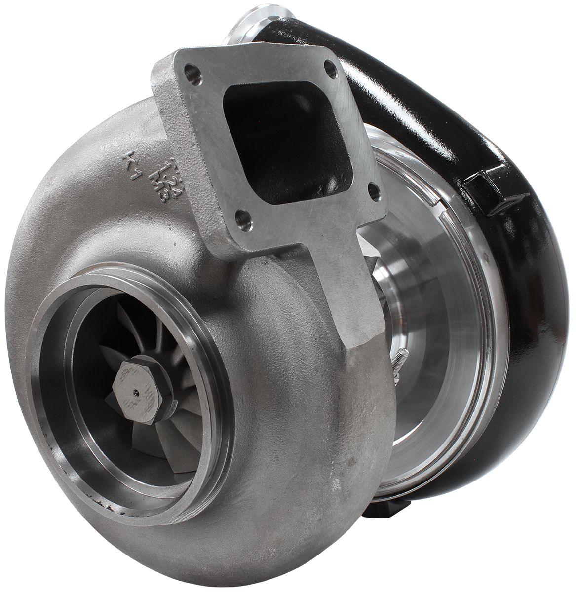 Aeroflow Performance External Wastegate, T6 Twin Entry Inlet Flange, V-Band Exhaust Flange Aeroflow BOOSTED 98102 T6 1.24 Turbocharger 2500HP, Hi Temp Black Finish AF8006-6011BLK SR