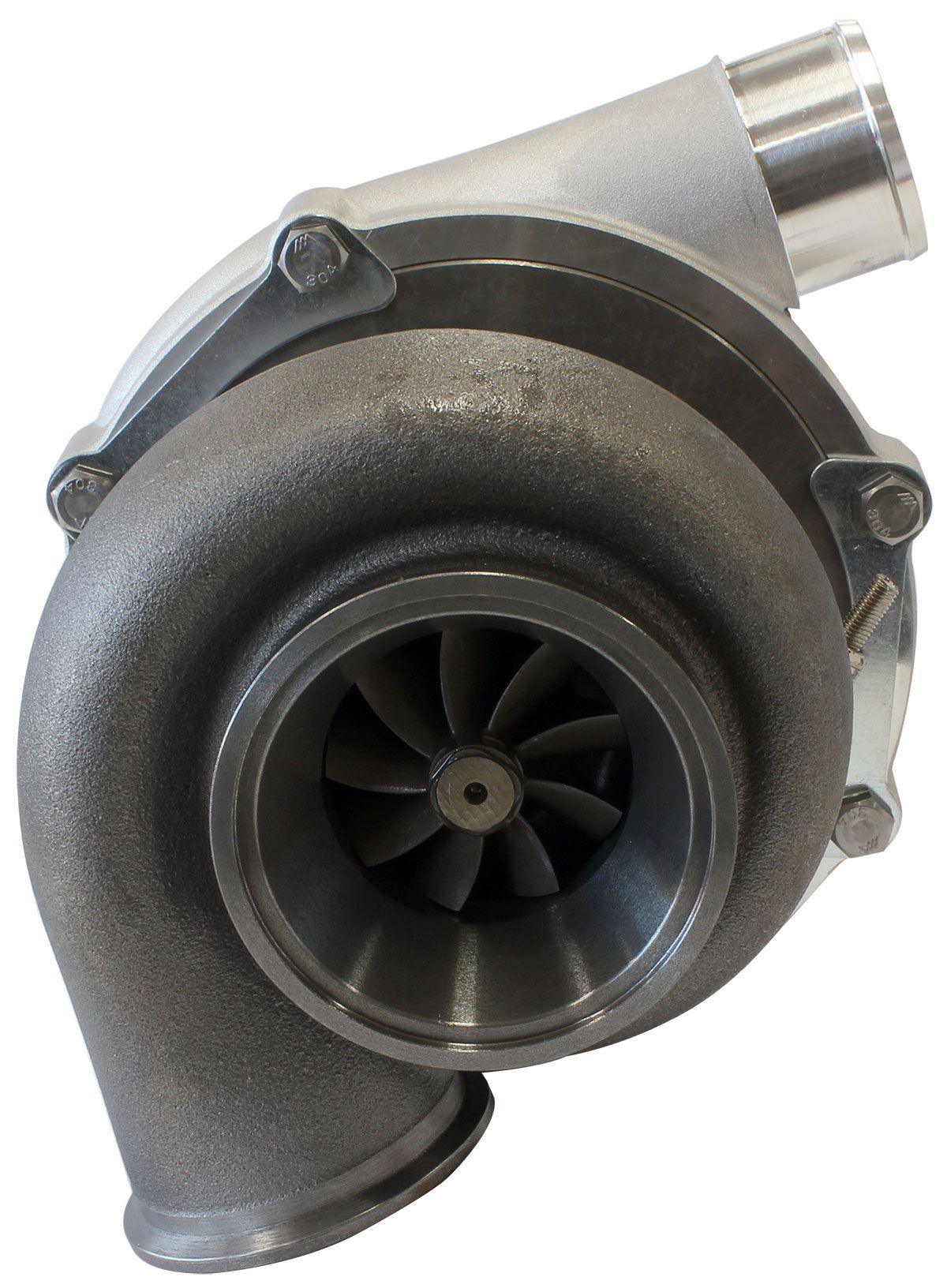 Aeroflow Performance External Wastegate, V-Band Inlet & Exhaust Flanges Aeroflow BOOSTED 6255 1.01 Reverse Rotation Turbocharger 900HP, Natural Cast Finish AF800 SR