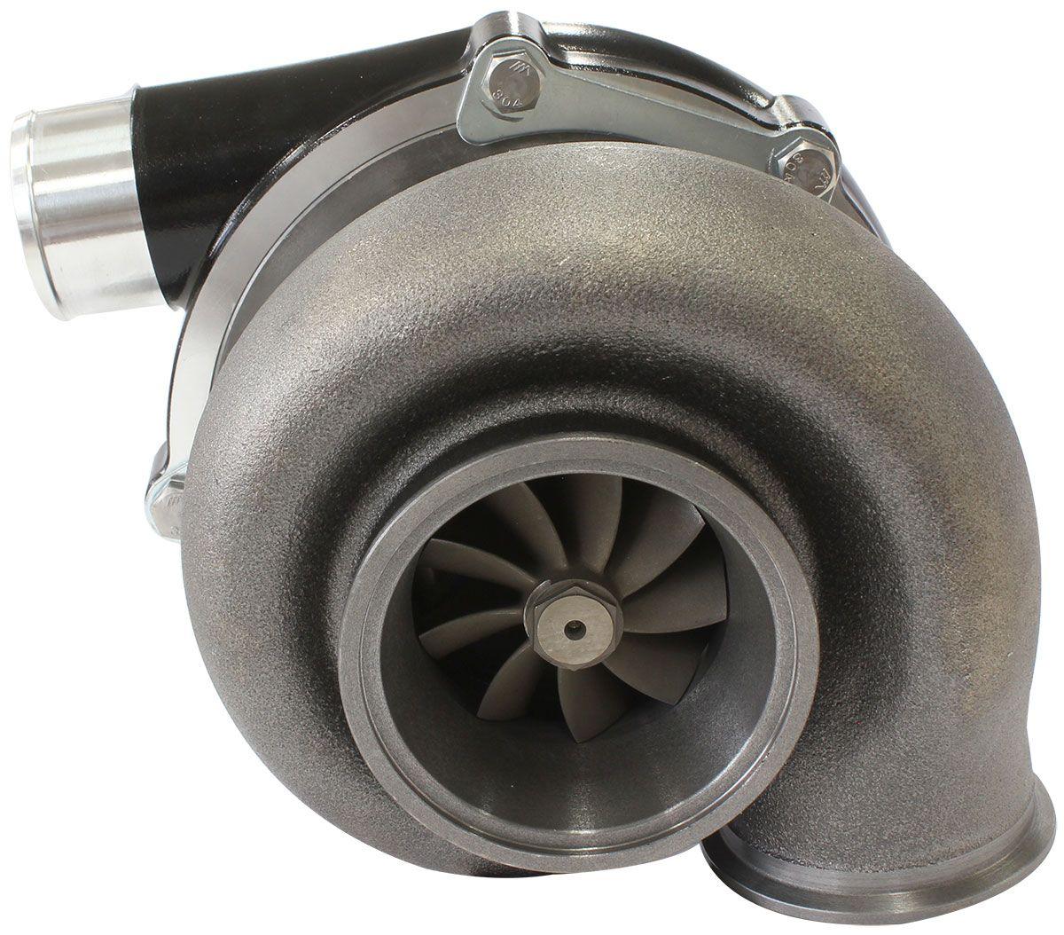 Aeroflow Performance External Wastegate, V-Band Inlet & Exhaust Flanges Aeroflow BOOSTED 6262 1.21 Turbocharger 900HP, Hi Temp Black Finish AF8005-3066BLK SR