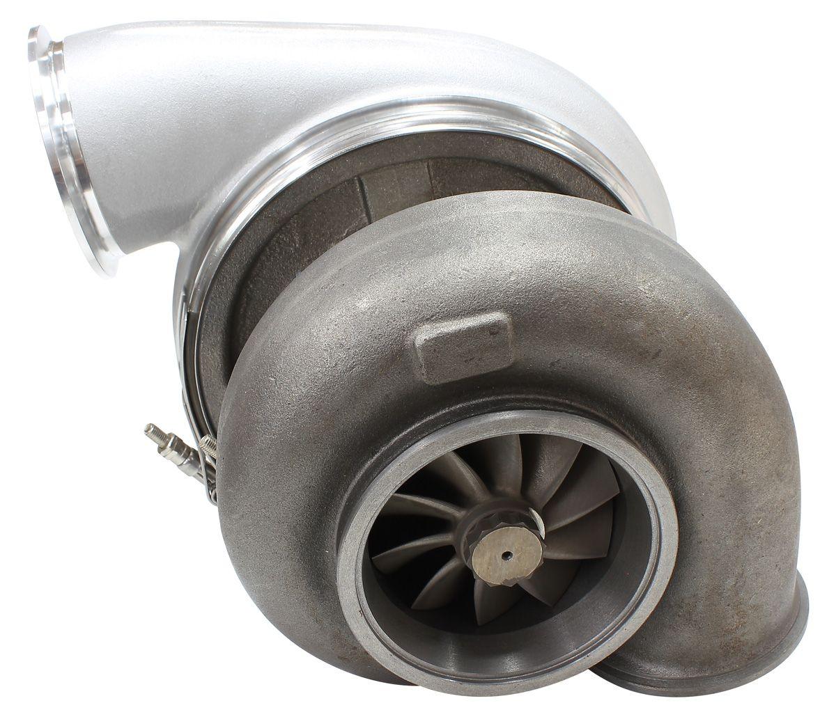 Aeroflow Performance External Wastegate, V-Band Inlet & Exhaust Flanges Aeroflow BOOSTED 7588 V-Band 1.31 Turbocharger 1500HP, Natural Cast Finish AF8006-6002 SR