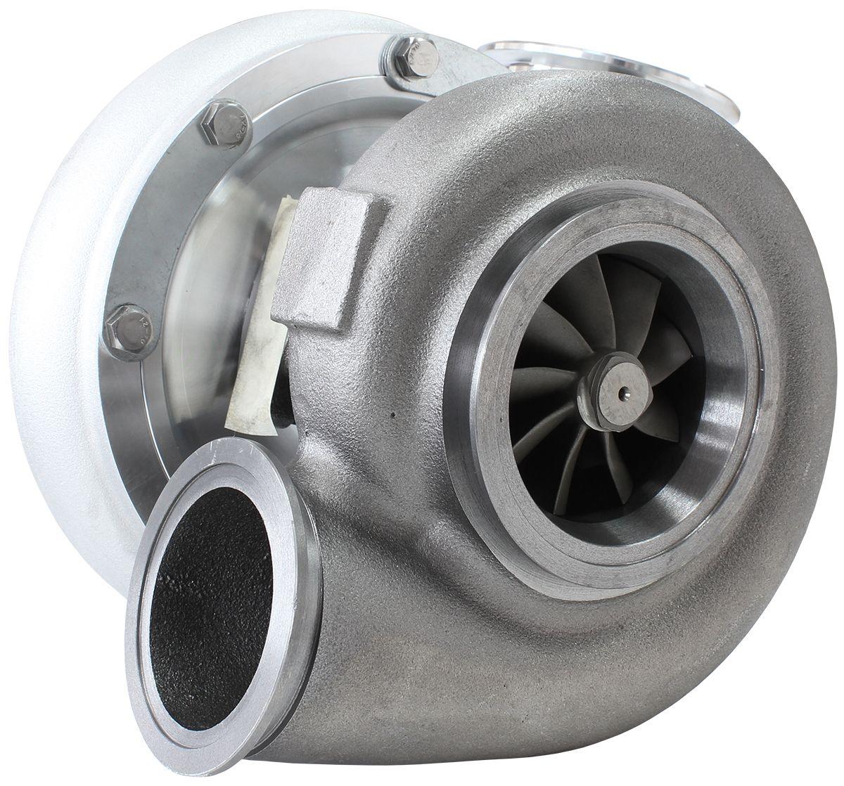 Aeroflow Performance External Wastegate, V-Band Inlet & Exhaust Flanges Aeroflow BOOSTED B7875 V-Band 1.01 Turbocharger 1150HP, Natural Cast Finish AF8006-4024 SR