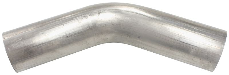 Aeroflow Performance Fabrication 1 3/4" Stainless Steel Tube, 45 DEG BEND 6" Leg SR