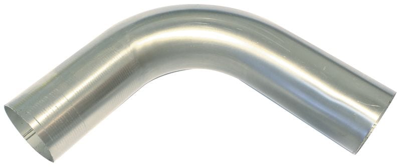 Aeroflow Performance Fabrication 2 1/2" Stainless Steel Bend, 90 degree - 6"Leg SR