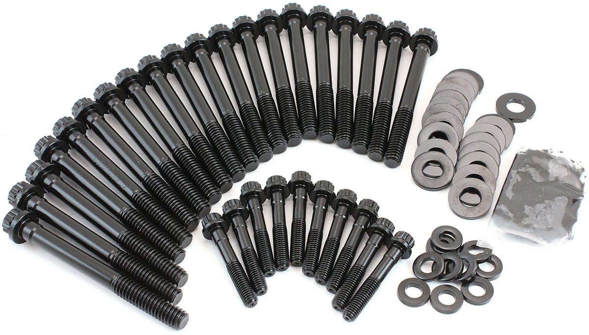 Aeroflow Performance Fabrication & Fasteners Aeroflow GM LSA Head Bolt Kit AF37-2129 SR