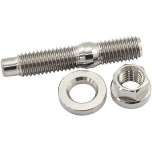 Aeroflow M8 x 1.25mm Titanium Stud, Hex Nut and Washer Kit AF55-2005