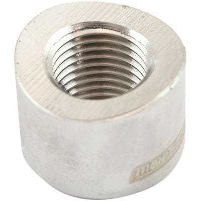 Aeroflow Performance Fabrication & Fasteners Aeroflow Notched Weld-On M12 x 1.25mm Oxygen Sensor Bung AF990-M12SS SR