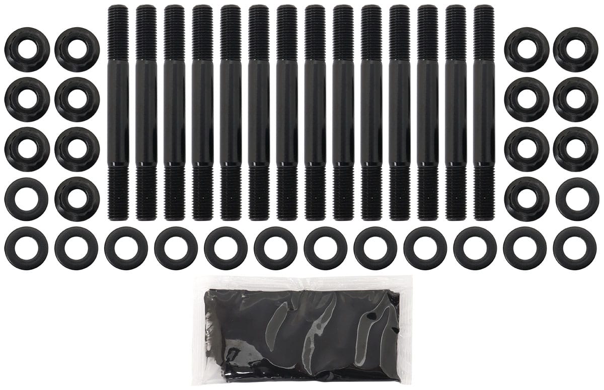 Aeroflow Performance Fabrication & Fasteners Aeroflow Toyota 2JZ & 1JZ 2Bolt Main Stud Kit AF37-2245 SR