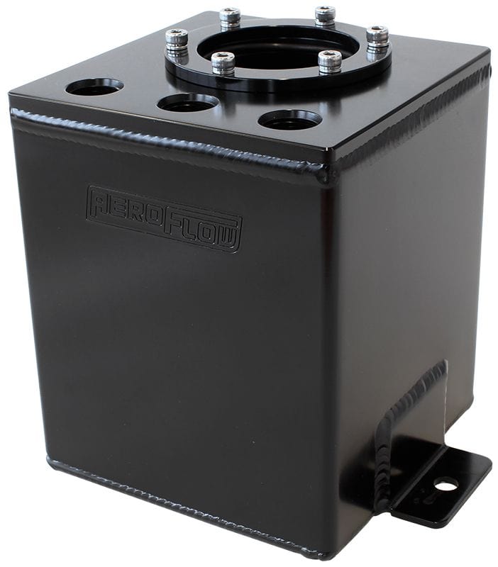 Aeroflow Performance Fuel Systems Black Aeroflow Single EFI Pump Surge Tank AF77-3144 SR