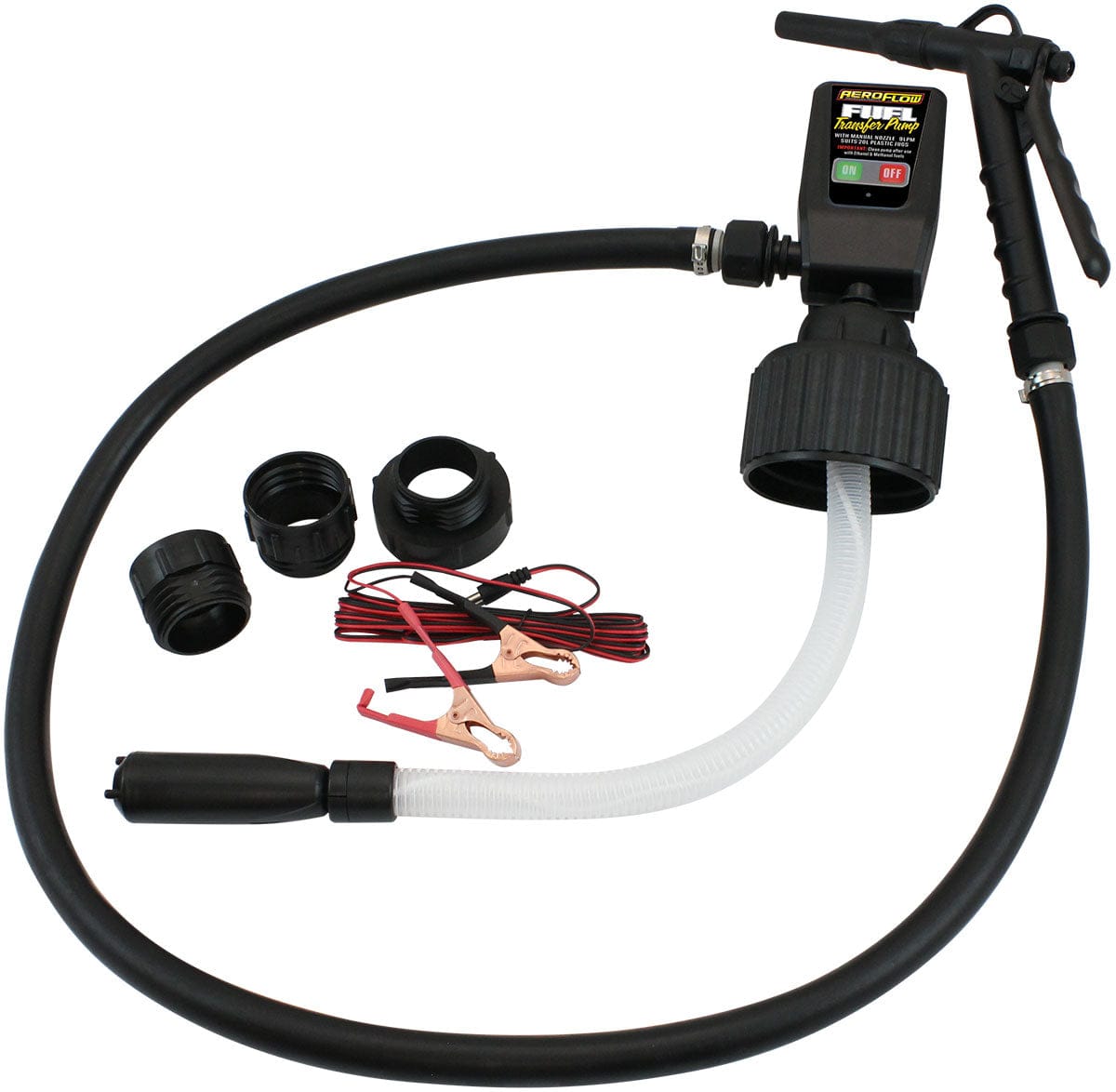 Aeroflow Performance FUEL TRANSFER PUMP JUG MANUAL (AF98-1100) SR
