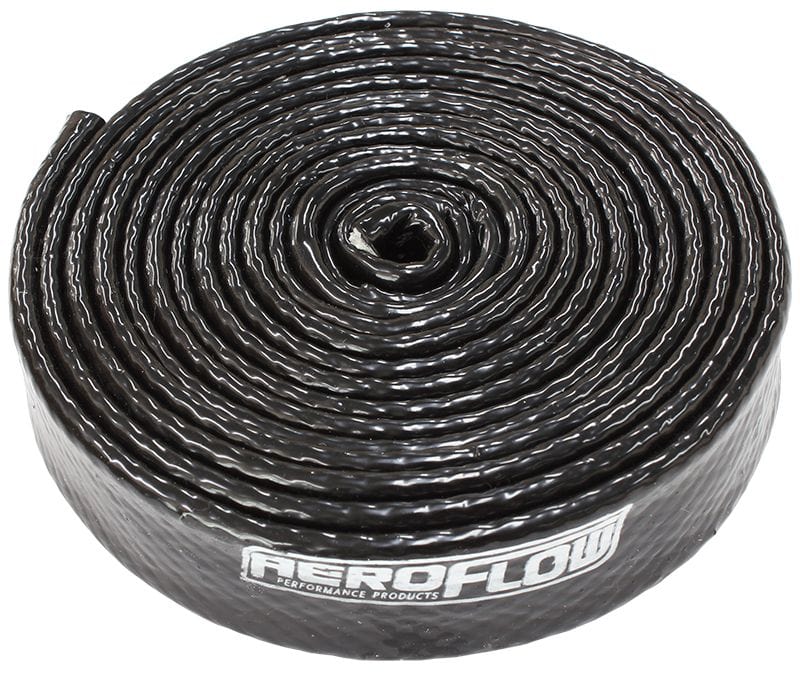 Aeroflow Performance Heat Protection 3.7M / 3/4" (19mm) I.D., Suits -10 & -12 PTFE Hoses Heatguard Heat Shield Sleeves SR