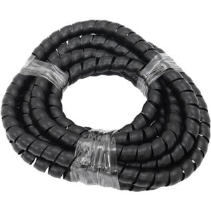 Aeroflow 15.7mm ID Spiral Wrap Black Cover - 1 Meter Length AF91-9805