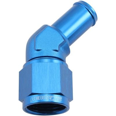 Aeroflow Performance Hose & Fittings Aeroflow 45° Hose Barb 5/8" to -10AN AF412-10 SR