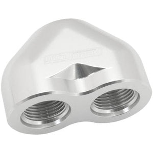 Aeroflow Billet 3 Port ORB U-Block AF455-16-12S