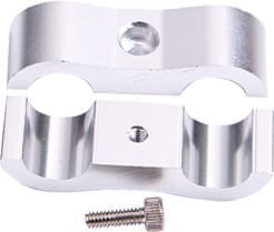 Aeroflow Performance Hose & Fittings Aeroflow Billet Aluminium Dual Hose Separator AF156-13S SR