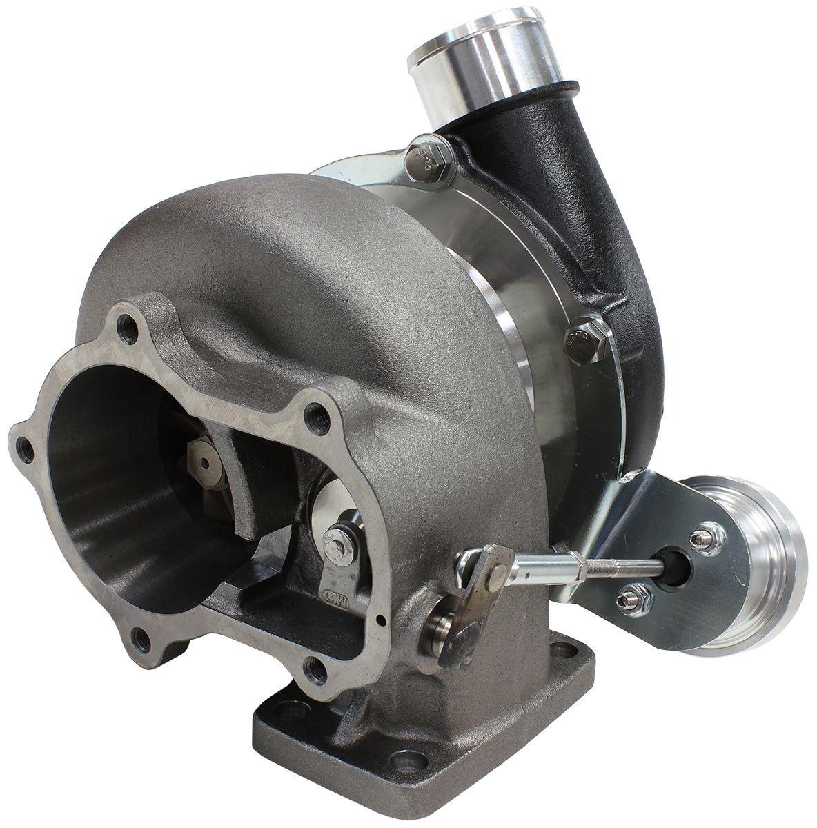 Aeroflow Performance Internal Wastegate, T3 Inlet Flange, FG XR6 5-Bolt Exhaust Flange Aeroflow BOOSTED 5862 XR6 1.06 Turbocharger 750HP, Hi Temp Black Finish AF8005-3013BLK SR