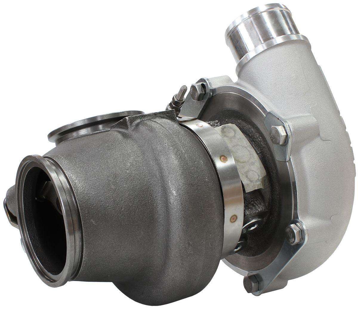 Aeroflow Performance Internal Wastegate, V-Band Inlet & Exhaust Flanges Aeroflow BOOSTED 5449 .72 Turbocharger 660HP, Natural Cast Finish AF8005-2018 SR