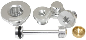 Welsh Plug Kit with Billet Barbell Suit GM LS Series AF64-2125