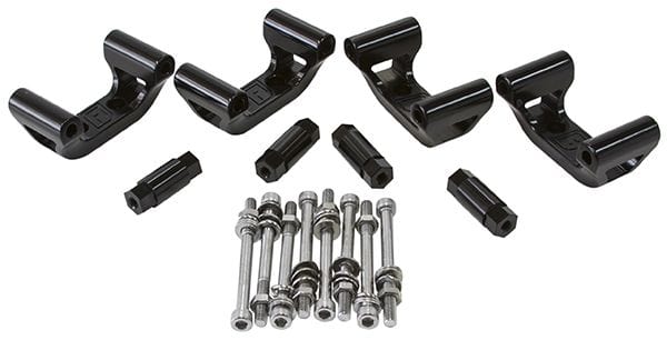 Aeroflow Performance LS Parts Black Billet LS1/LS6 Coil Relocation Kit SR
