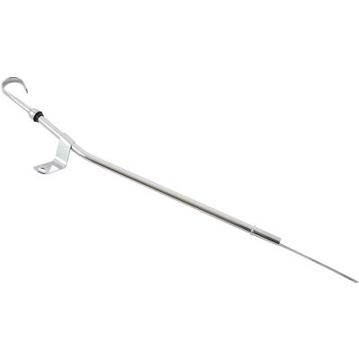 Aeroflow Performance Oil System Aeroflow Holden V8 Rear Sump Engine Dipstick - Chrome Plated Steel AF64-2306C SR