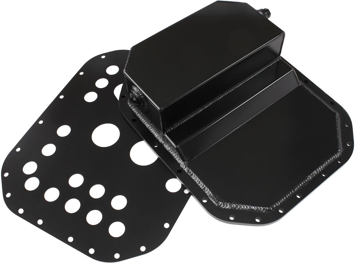Aeroflow Performance Oil Systems AF82-2024 Fabricated Front Sump Oil Pan - Suit Mazda 13B, 6.82 Litre rx7 AF82-2024 SR