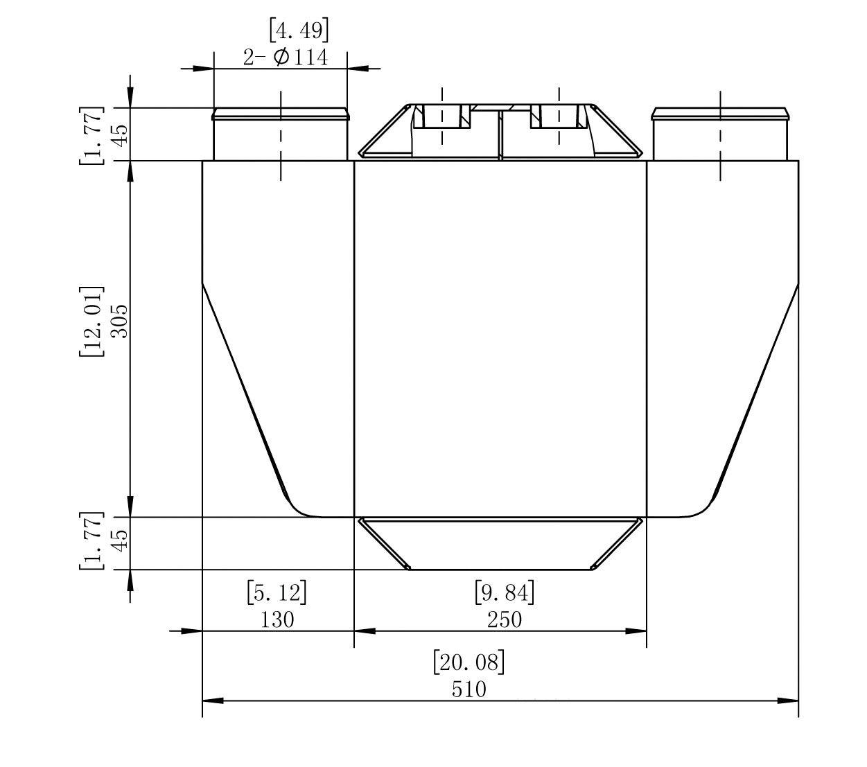 Aeroflow Performance Recommended for up to 3800 CFM / 3000 HP Aeroflow Water to Air Intercooler, 15.55" x 20.08" x 12" AF90-3003 SR