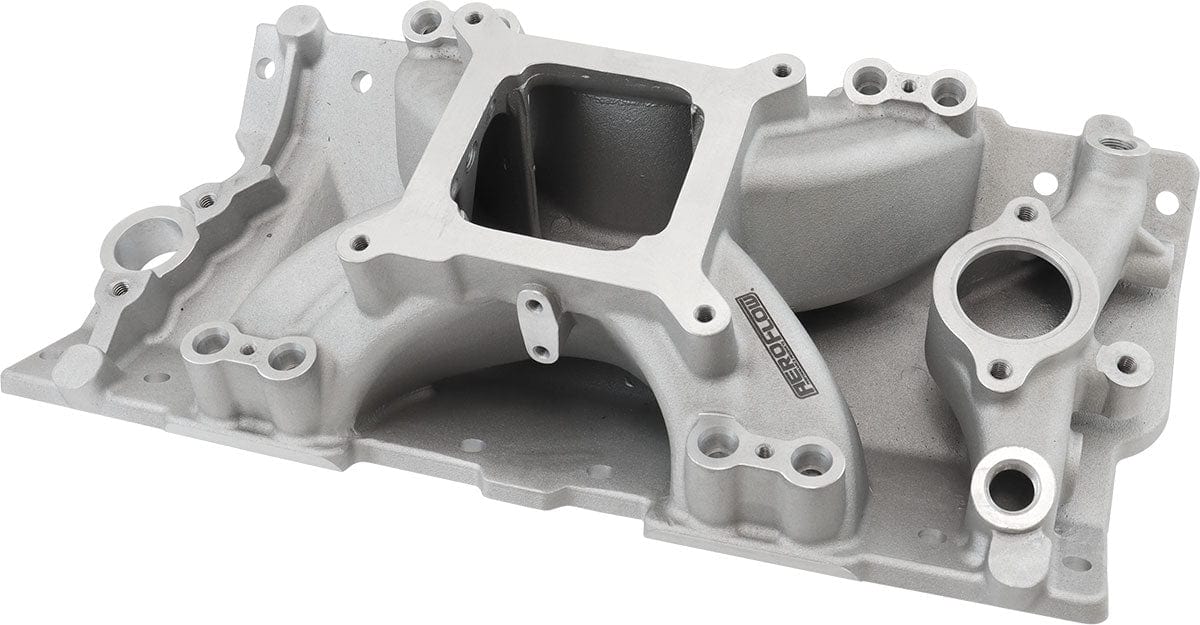Aeroflow Performance SBC EFI AIR GAP INTAKE MANIFOL (AF6090-1000) SR
