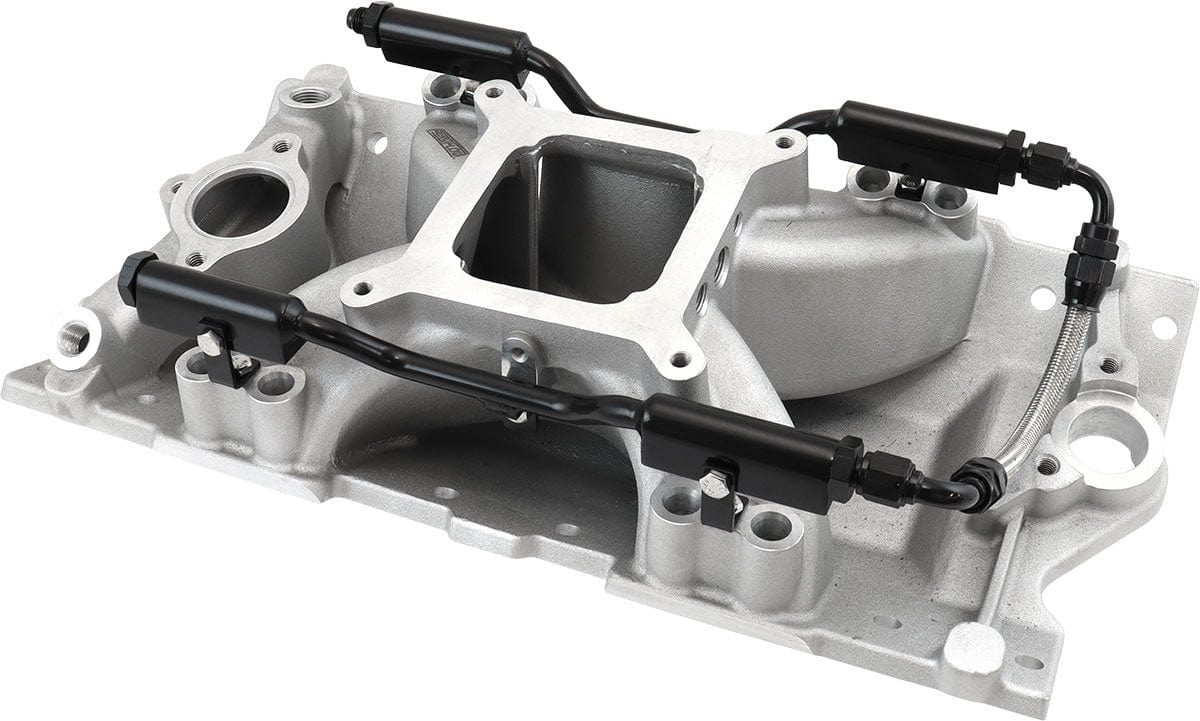 Aeroflow Performance SBC EFI AIR GAP INTAKE MANIFOL (AF6090-1000) SR