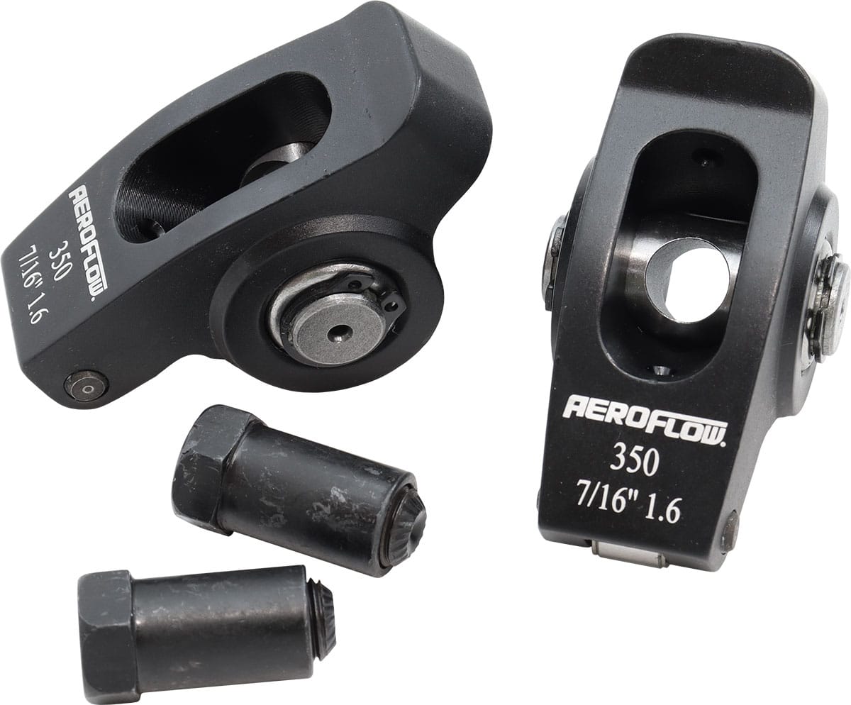 Aeroflow Performance SBC ROCKER ARMS 7/16" STUD 1.6 (AF95-1107-2) SR