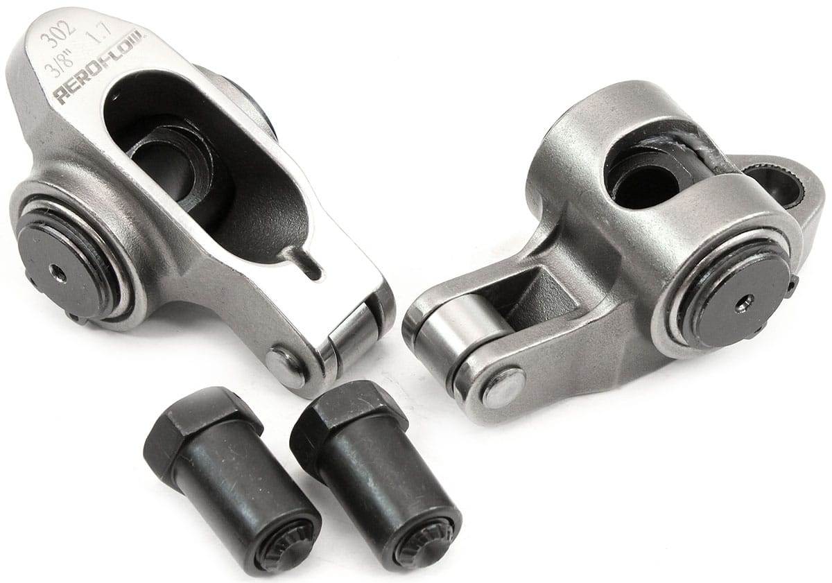 Aeroflow Performance SBF S/S ROCKER ARMS 3/8" STUD (AF95-1221-2) SR
