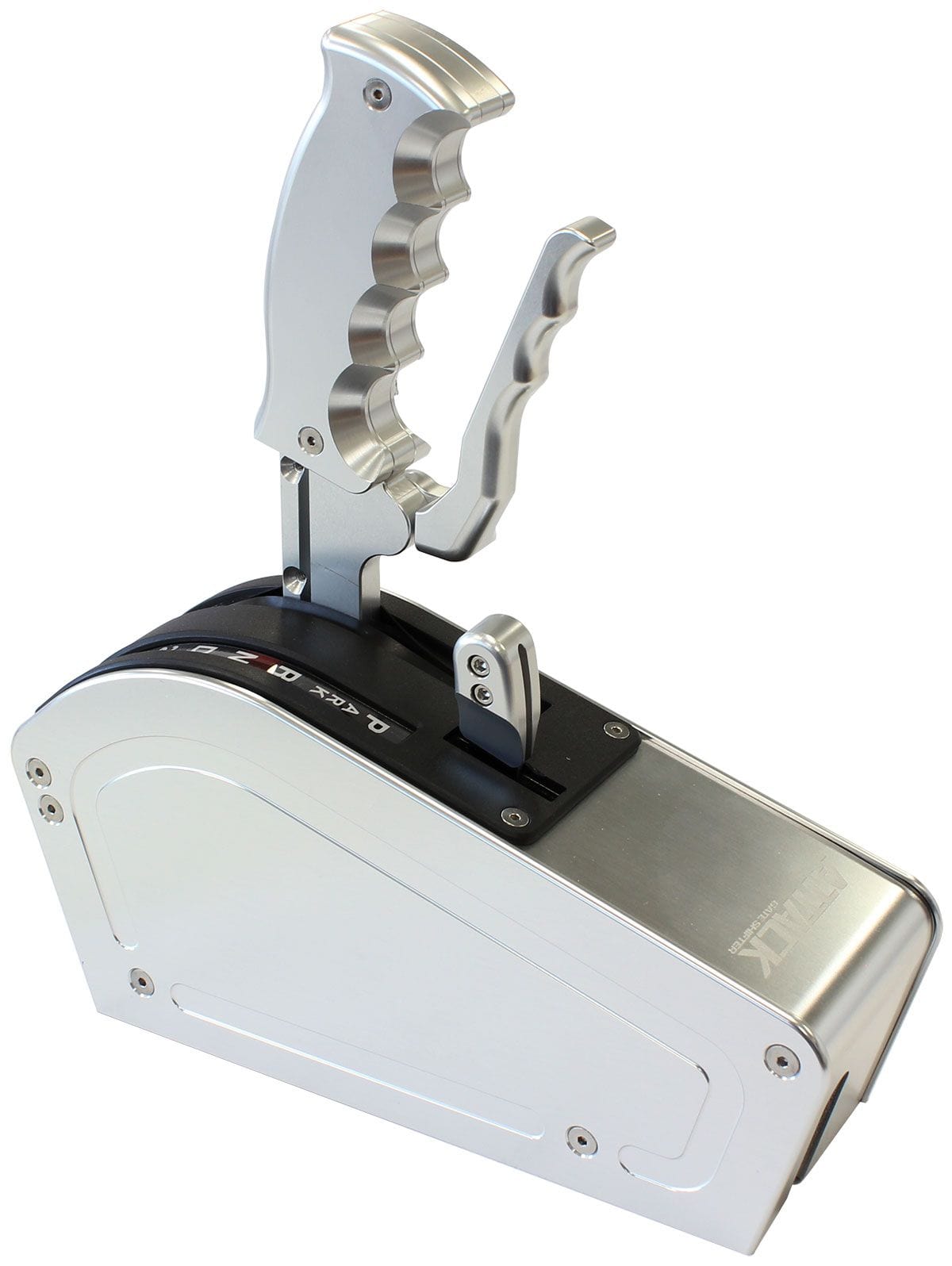 Aeroflow Performance Silver Finish Aeroflow Bang Shift ATTACK 2 Speed Forward & Reverse Pattern Gate Shifter AF72-9020 SR